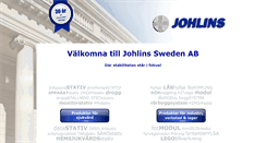 Desktop Screenshot of johlins.se