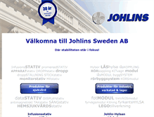 Tablet Screenshot of johlins.se